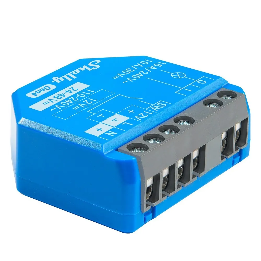Shelly 1 Gen 4 Wi-Fi BT smart switch