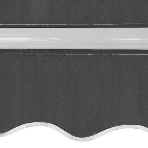 NNEVL Folding Awning Manual Operated 400 cm Anthracite