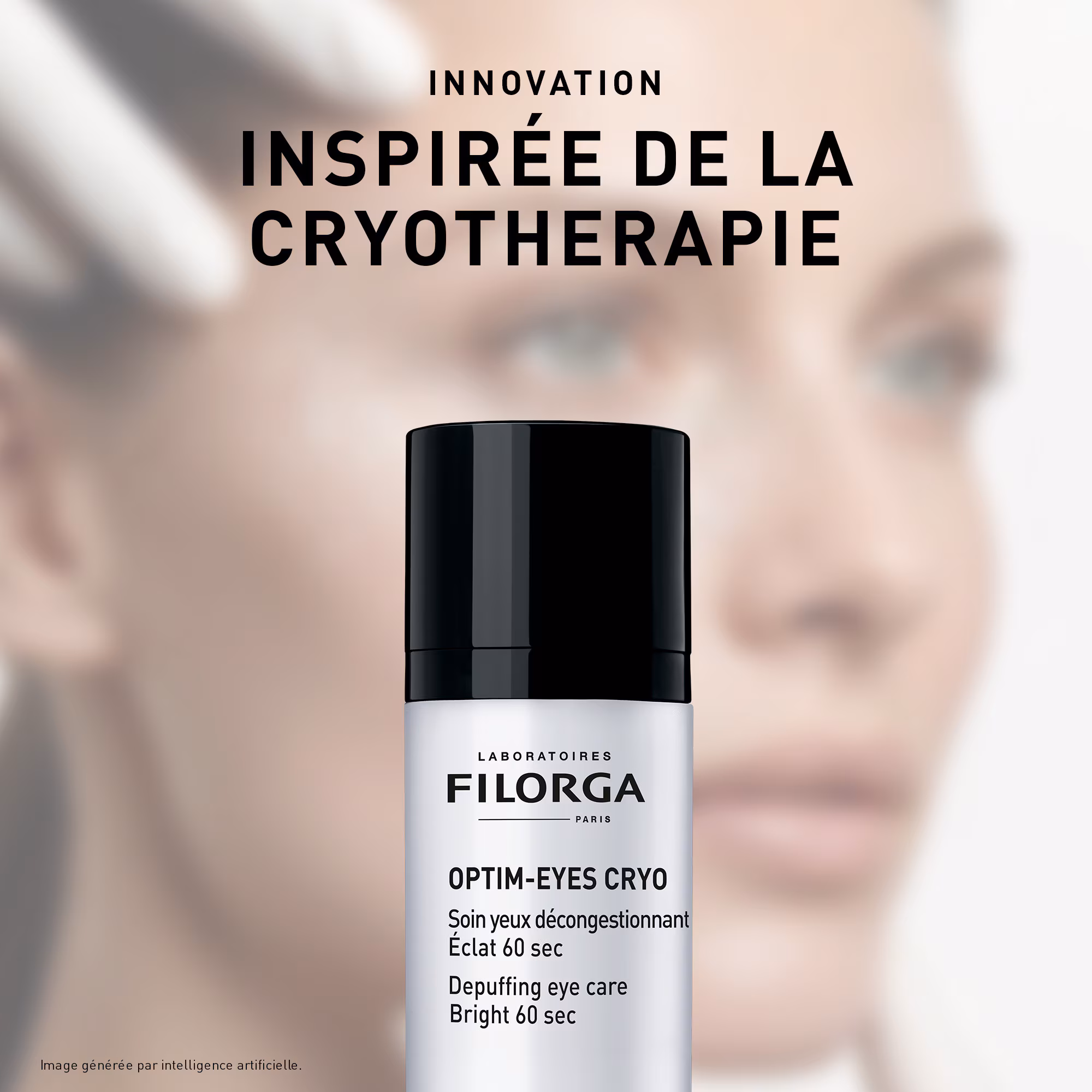 OPTIM-EYES CRYOSoin yeux décongesionnant éclat 60 secondes