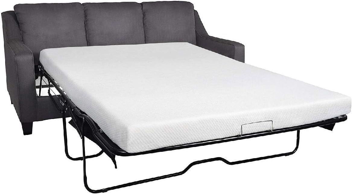 Milliard 4.5-Inch Memory Foam Sofa Bed Mattress Replacement, Queen Size, Pull Out Sofa Bed Queen Size, Sleeper Mattress & Couch Beds, Premium Comfort - Couch, Pullout Sofabed, Cama Not Included