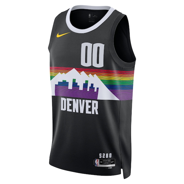 Denver Nuggets Nike Unisex 2025/26 City Edition Swingman Custom Jersey - Black