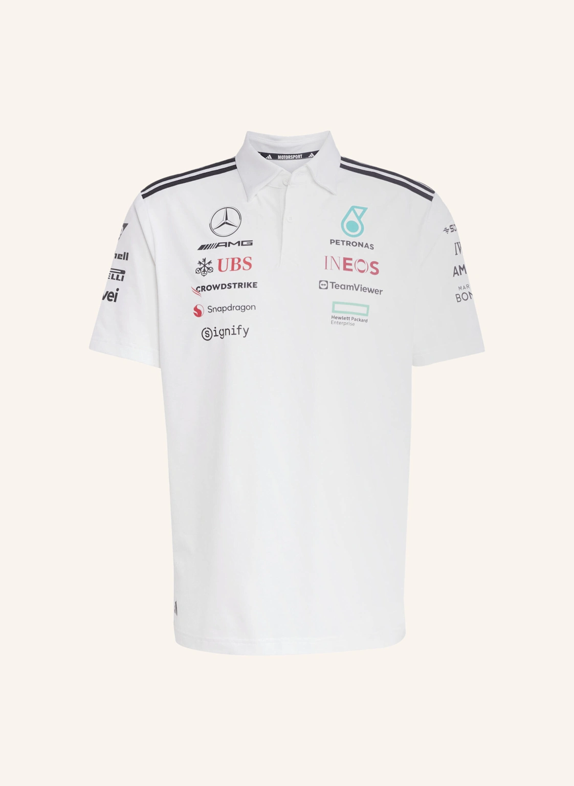 adidas MERCEDES - AMG PETRONAS FORMULA ONE TEAM POLOSHIRT
