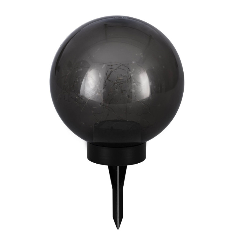 Lampe extérieure LED solaire noire Ø 20 cm 30 x 0,06 W EGLO