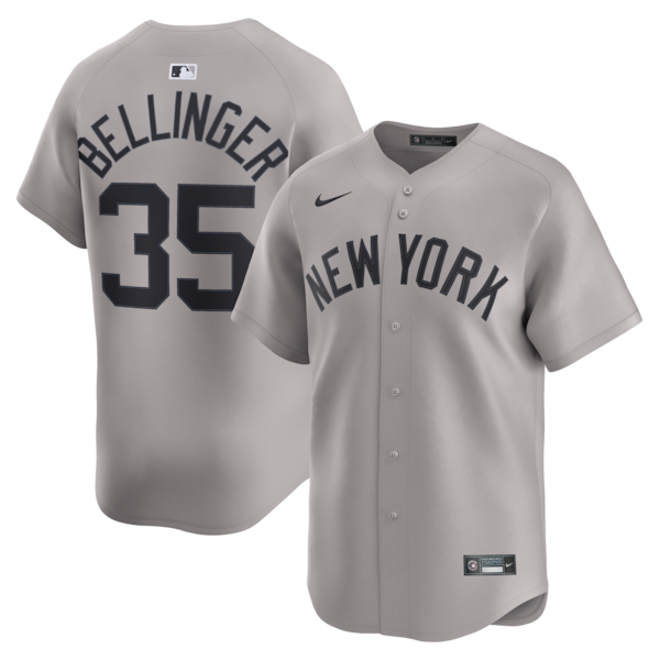 Cody Bellinger New York Yankees Nike Road Limited Player Jersey - Gray/White
