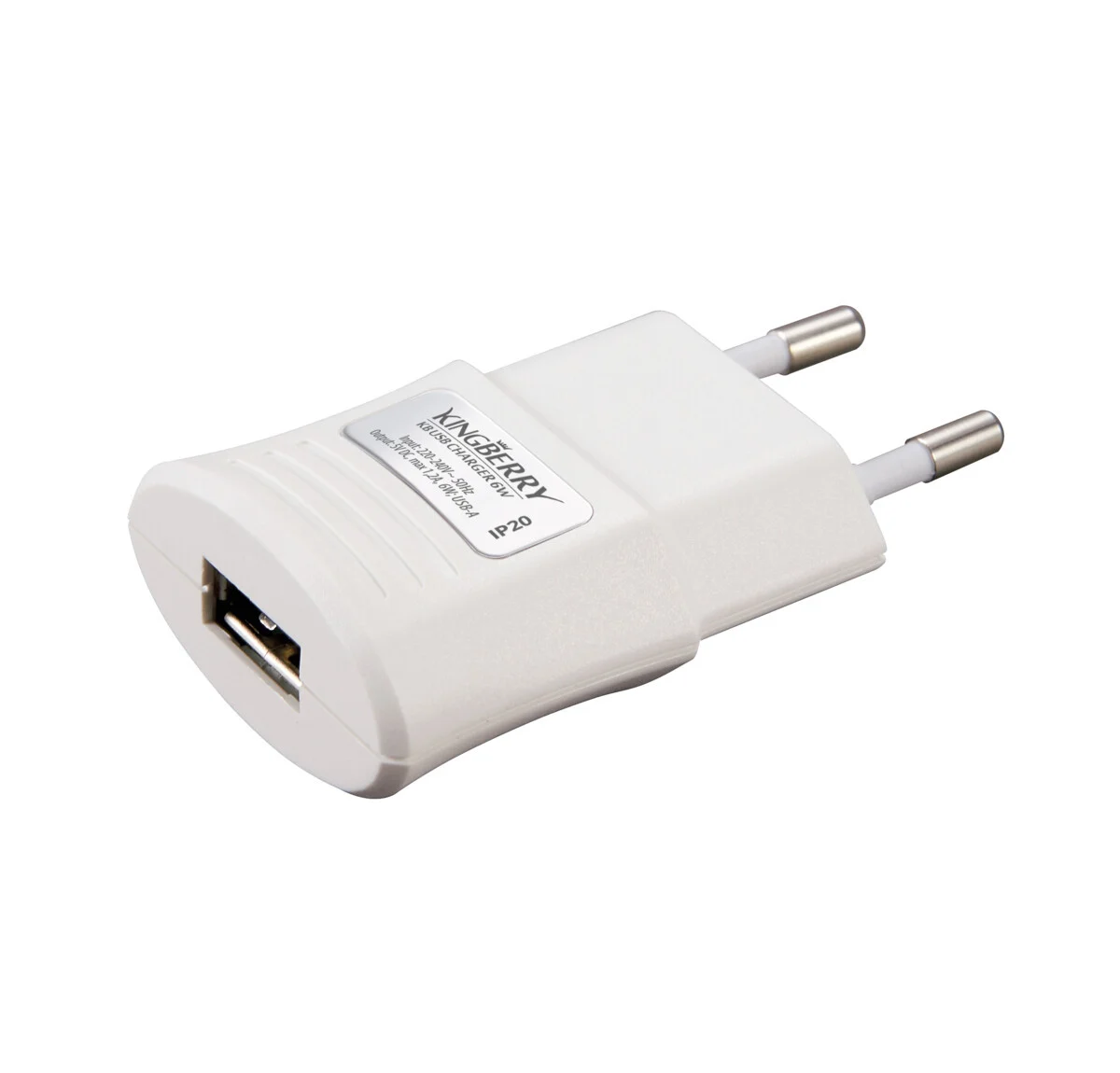 Zasilacz ładowarka KB USB CHARGER 31455 LightLogic USB 6W USB CHARGER 1
