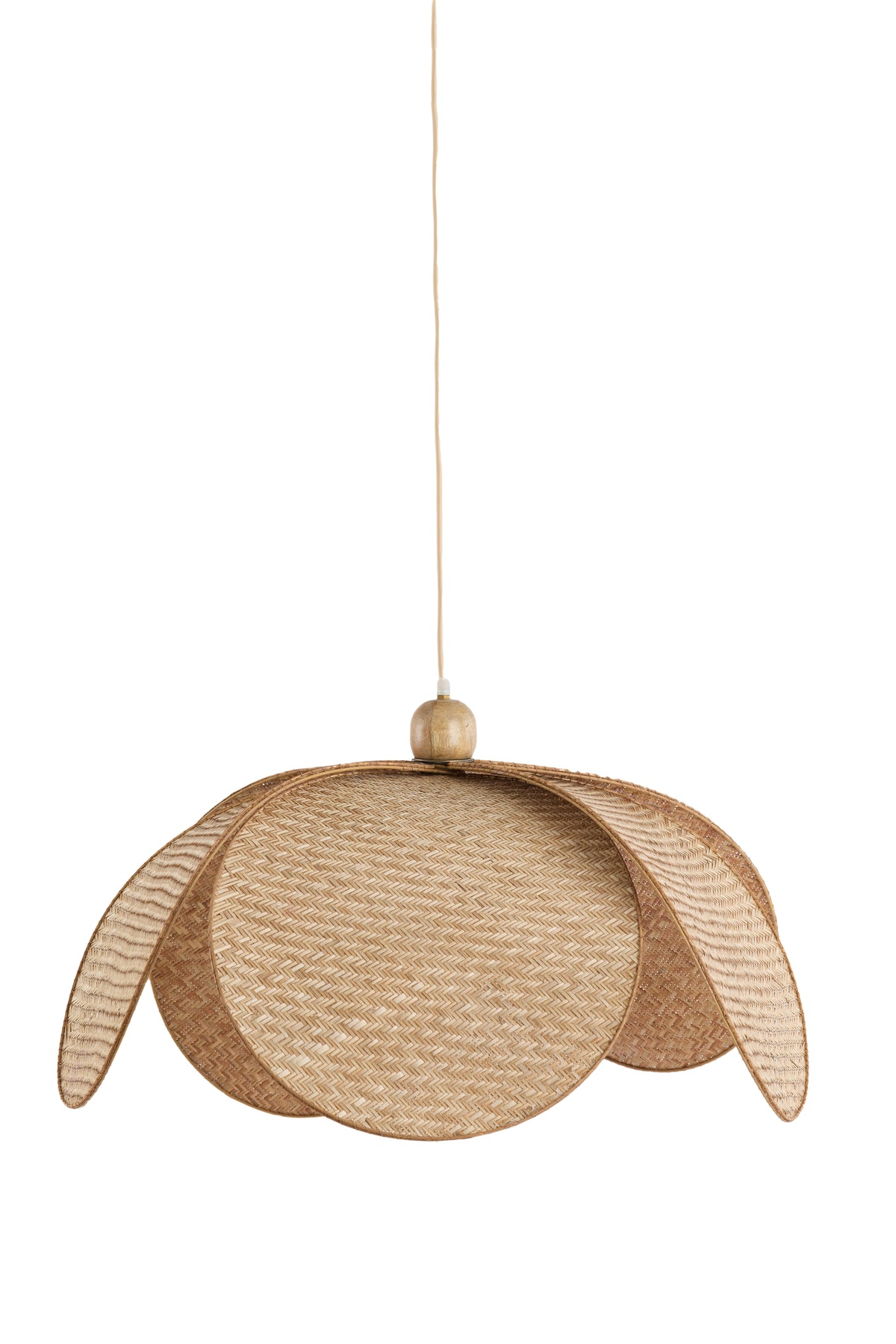 Light & Living hanglamp LAVRIO - Ø60.5x30.5cm - bruin