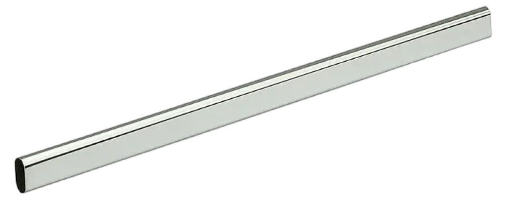 GARDEROBESTANG SUKI OVAL 30X1500MM KROM