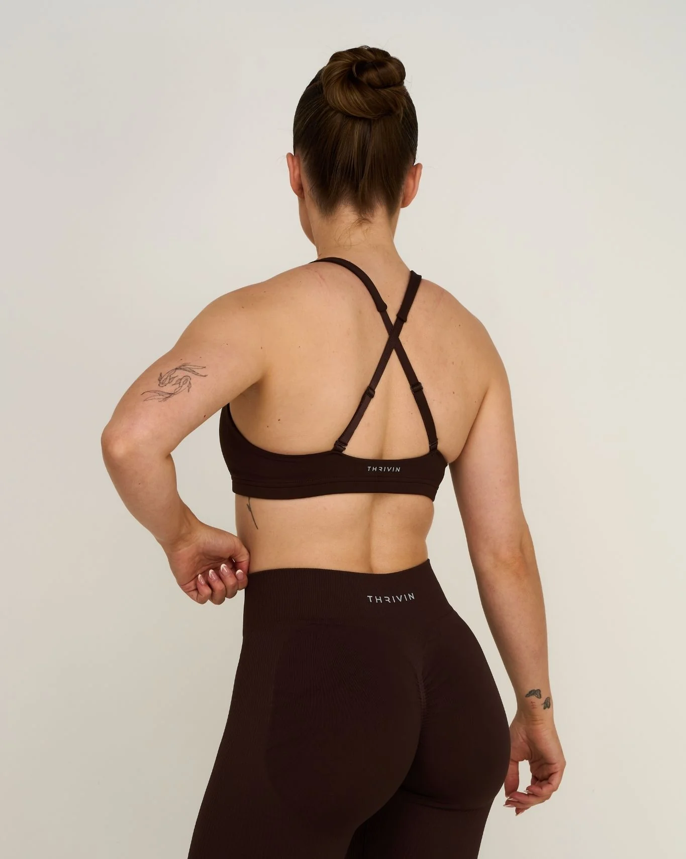 Elevate™ Sculpting Medium Impact Multiway Bra | Coffee