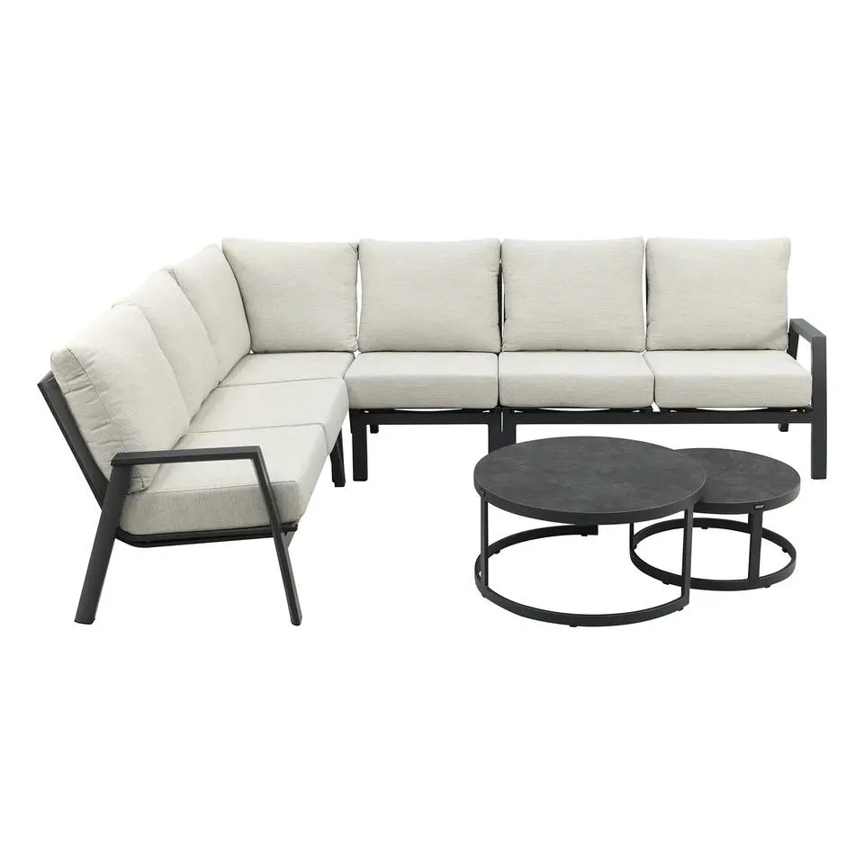 VDG Lagos/Rhodos loungeset - hoekbank - links & rechts