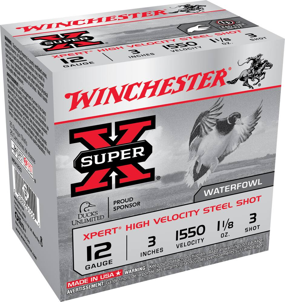 Winchester 12-Gauge 3-in Steel Shot