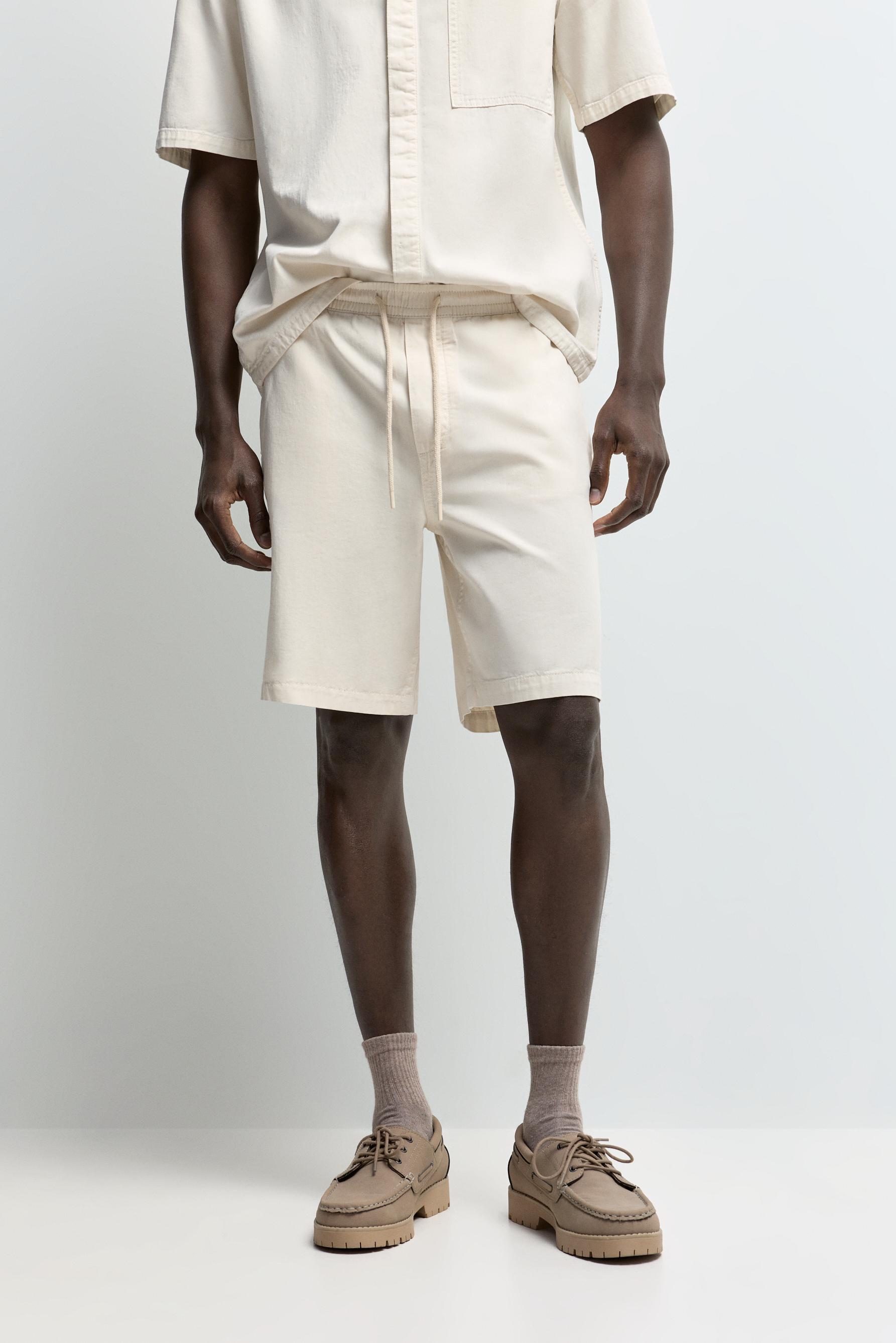 Bermuda denim jogger