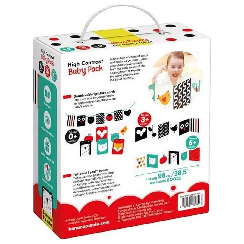 Spielset 9-teilig Hochkontrast Baby Pack