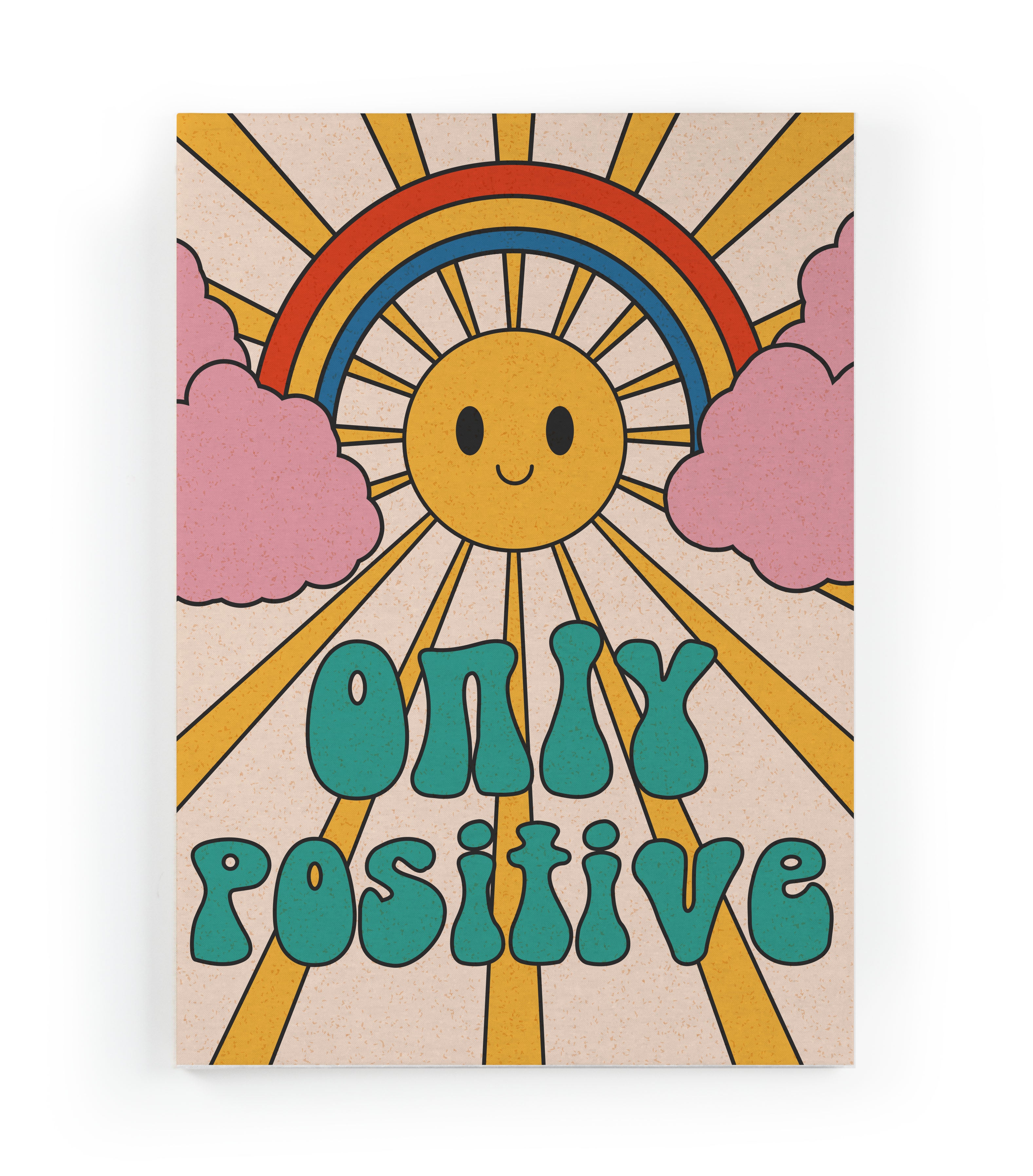 Canvas 60x40 Alleen positief afdruk