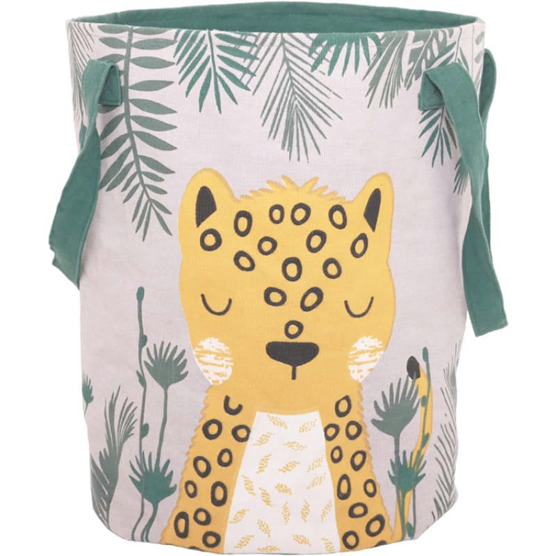 - Panier de rangement léopard Sören (30 x 40 cm)