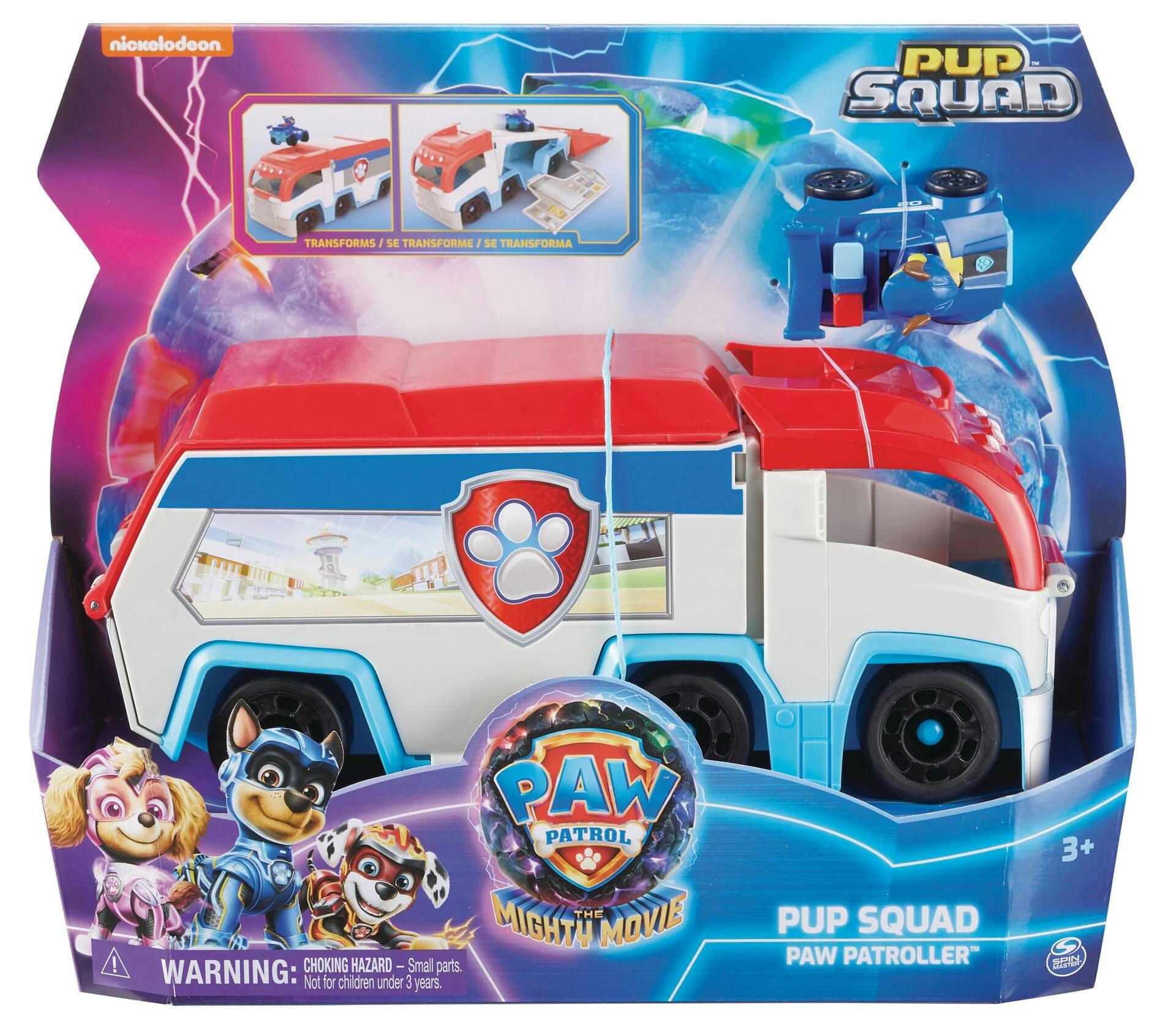 PAW Patrol: The Mighty Movie Mini Squad Patroller Playset