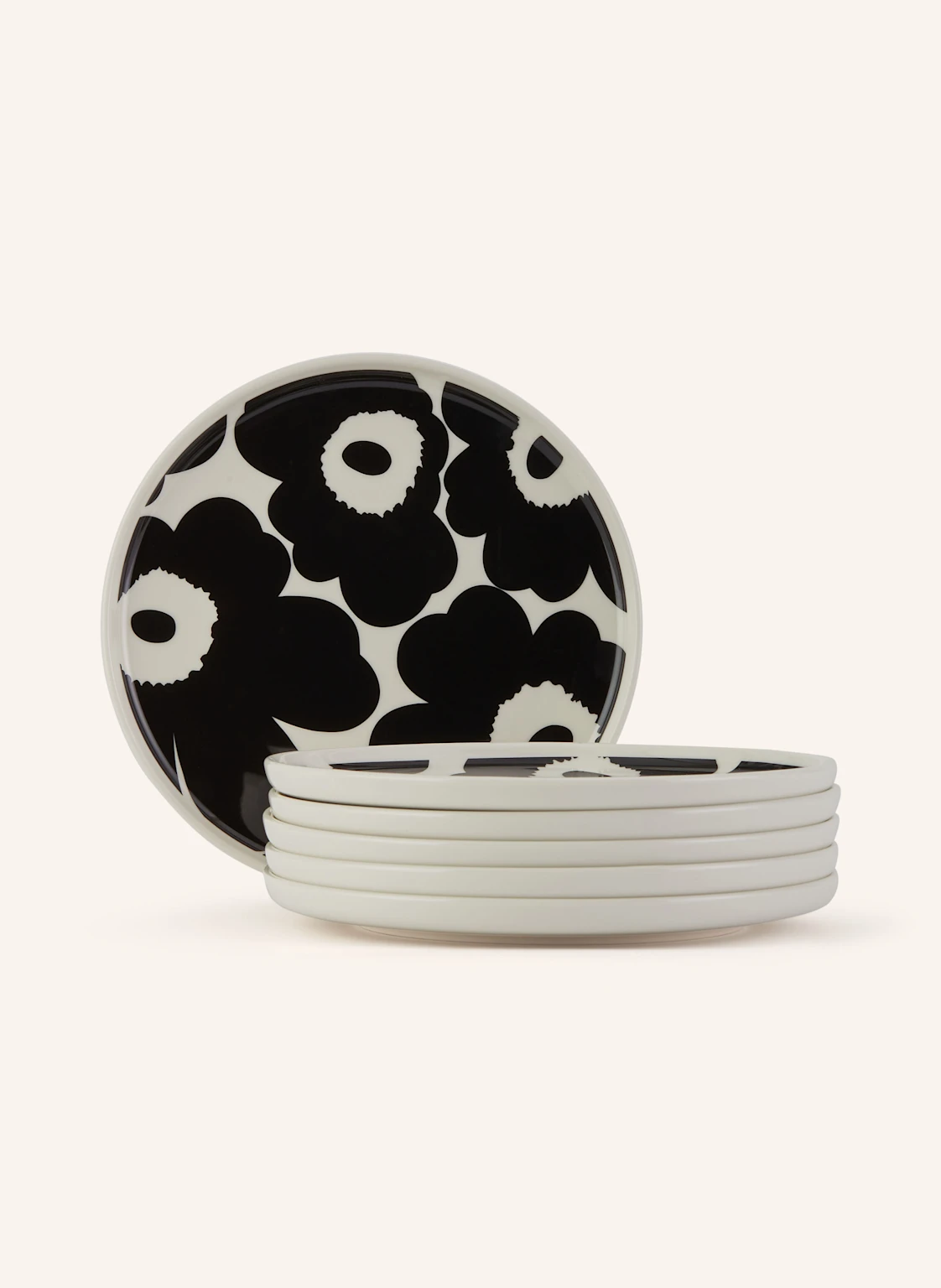 marimekko 6er-Set Dessertteller OIVA/UNIKKO