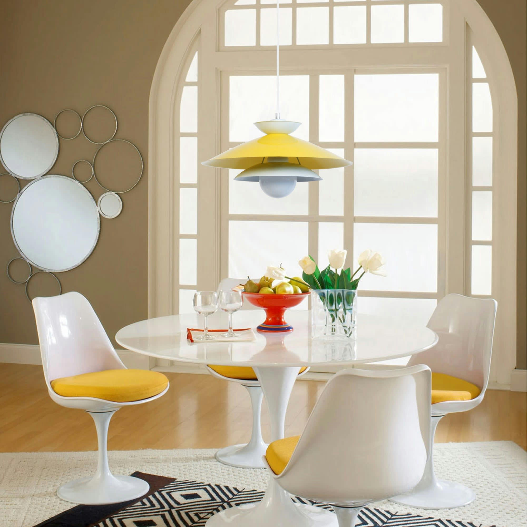 EBBA - Suspension métal jaune