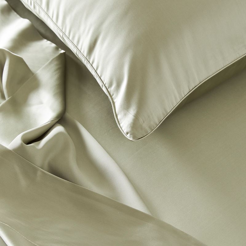 Pure Silk Tea Green Sheet Set