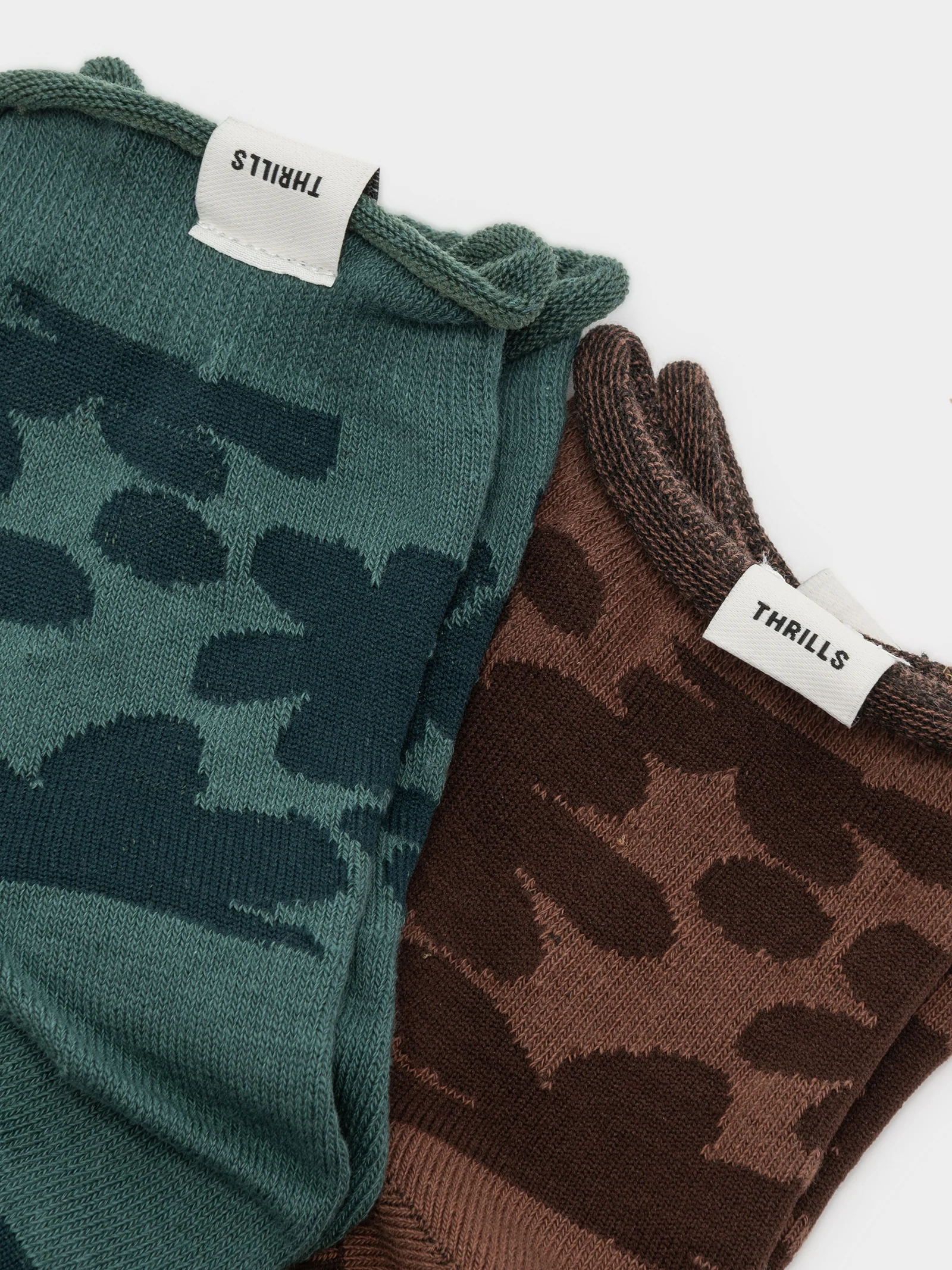 2 Pairs of Layla Crew Socks