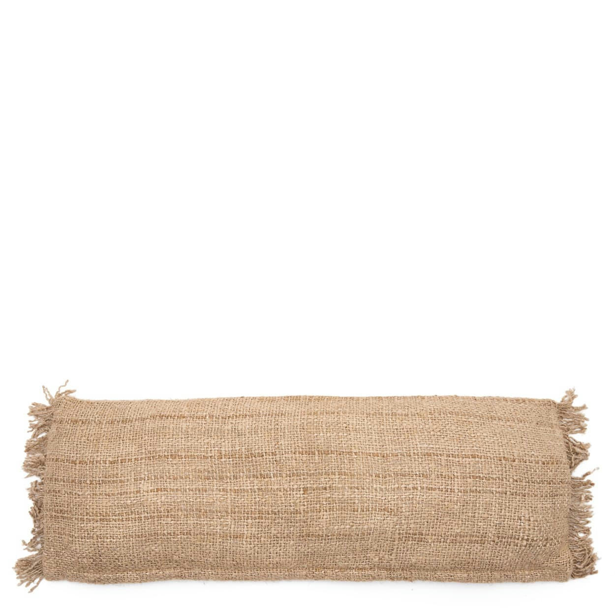 OH MY GEE - Coussin en coton beige 35x100
