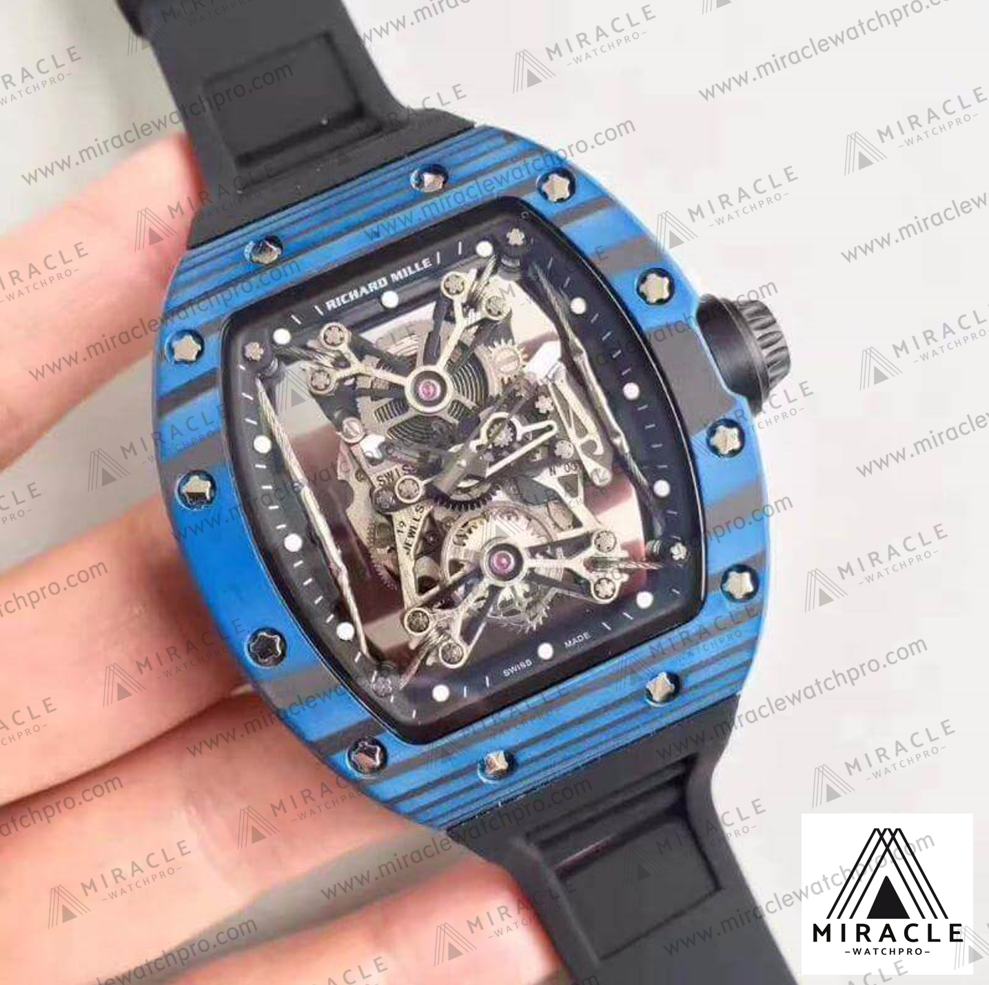 Replica Watch-RICHARD MILLE-ref.RM 27-01-Elite Clone-38.70mm x 47.52mm