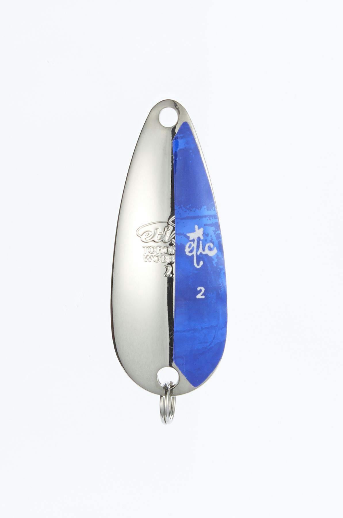 Etic Toronto 2-Tone Wobbler Spoon Lure, 2-in
