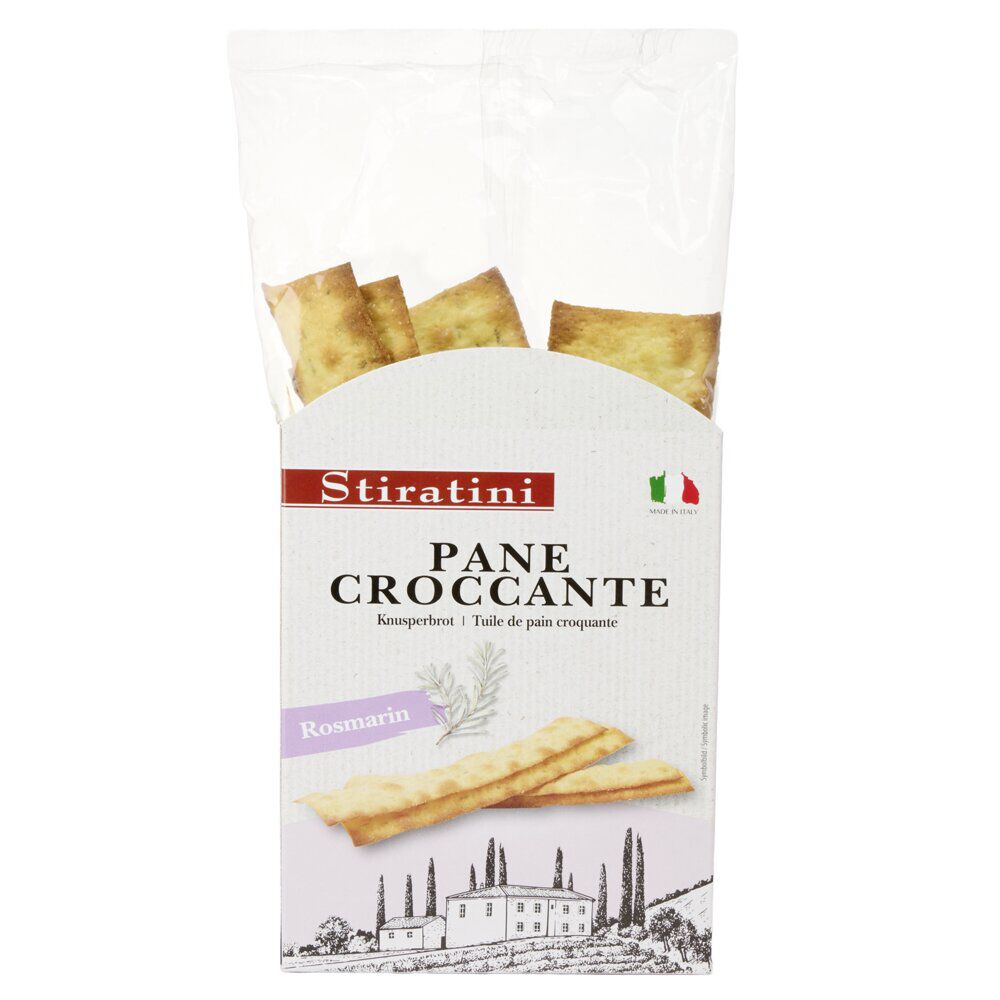 Bandes pain croustillant au romarin 140gr