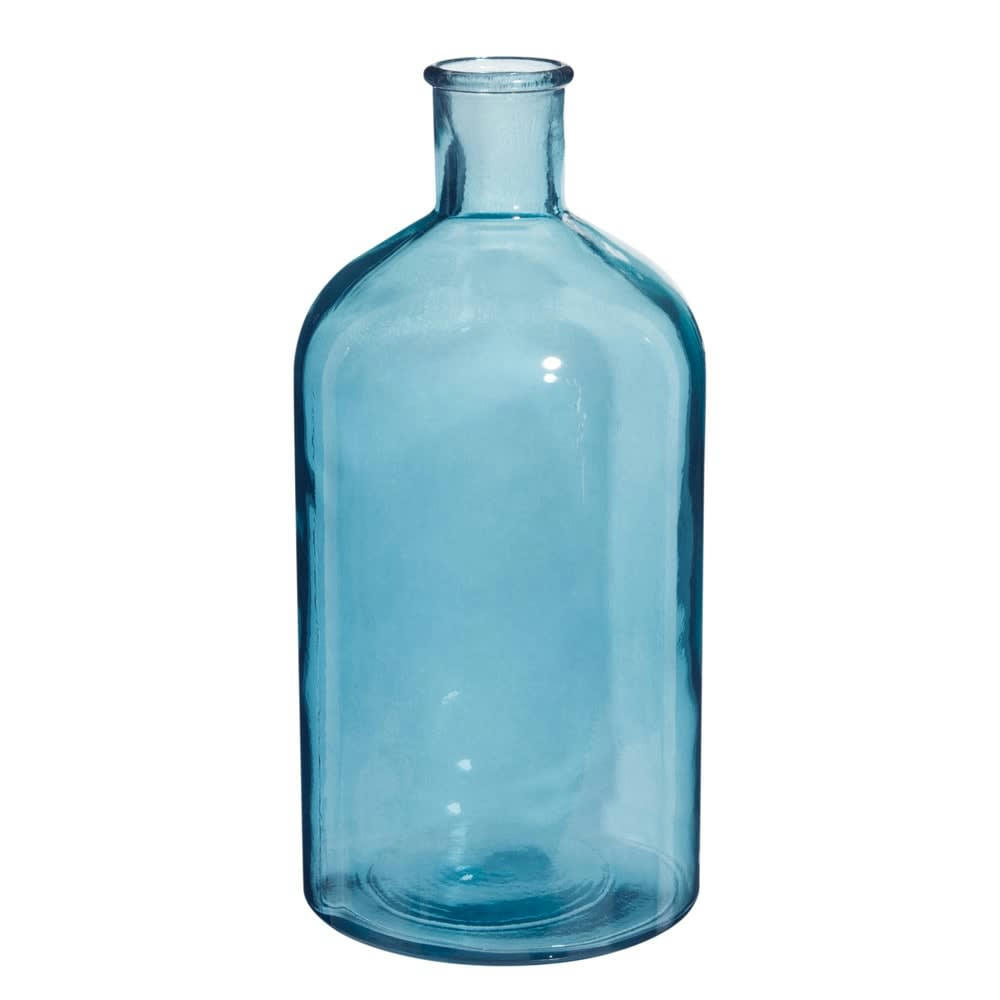Escale - Bouteille déco H.28cm en verre ESCALE