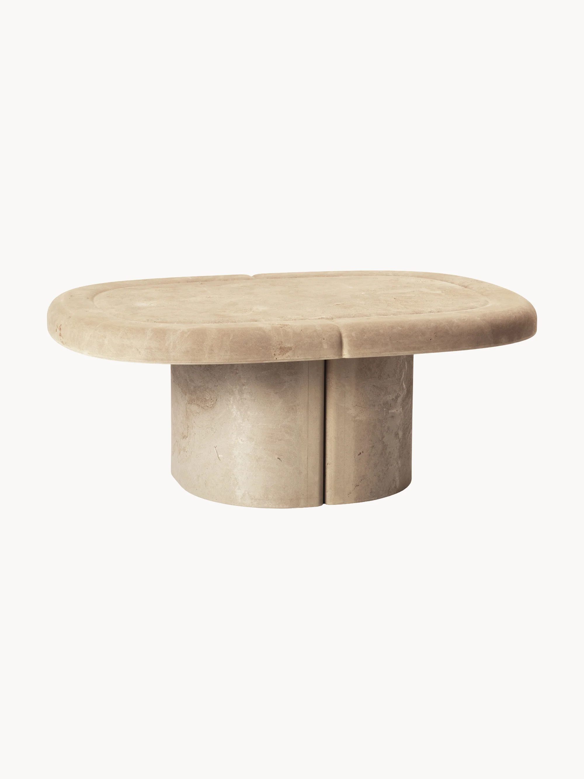 Ovaler Couchtisch Alder