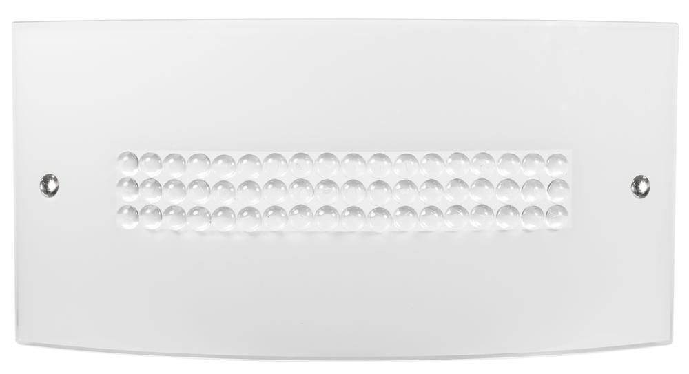 Plafonbiały prostokątny 40cm FUZO 2xE27x40W IP20 Candellux