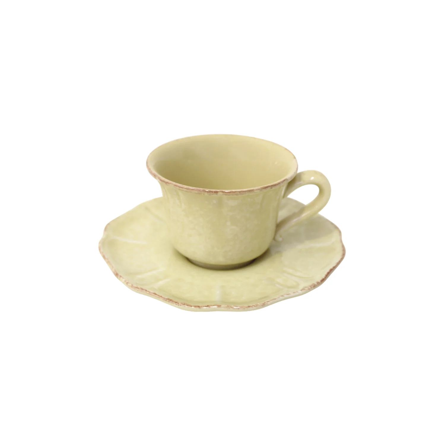 IMPRESSIONS TEA CUP & SAUCER