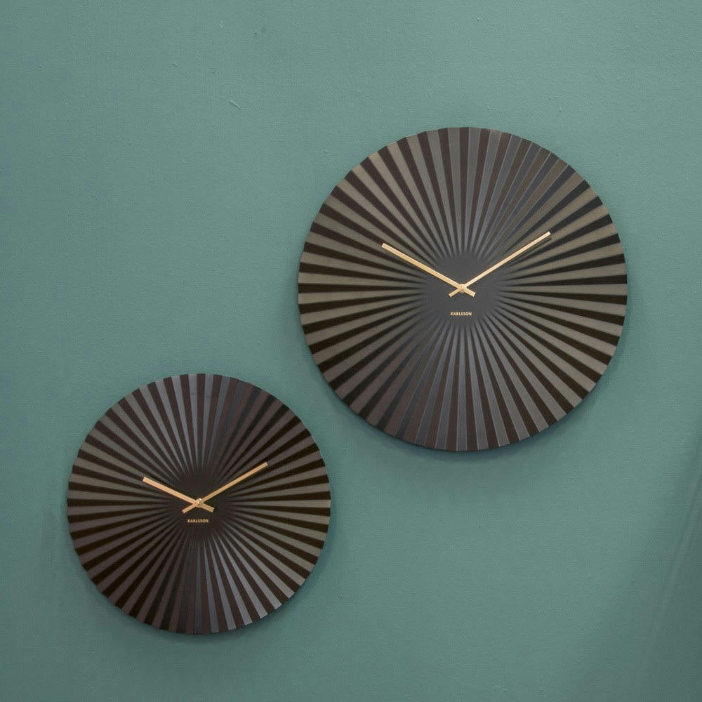 SENSU - Horloge sensu noir D40