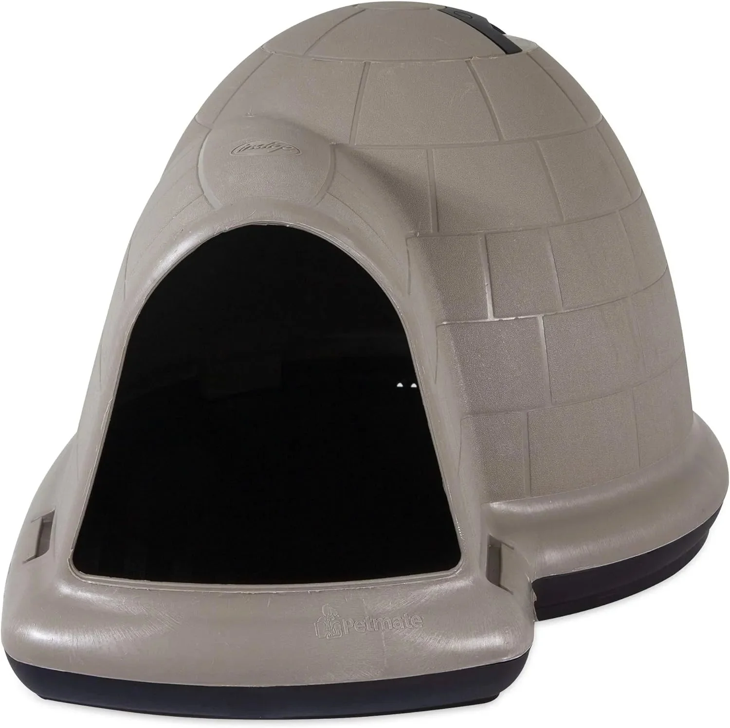 Petmate Indigo Dog House (Igloo Dog House, Made in USA with 90% Recycled Materials, All Weather Protection Pet Shelter) for XL Dogs 90 to 125 pounds, Made in USA(Default Title)