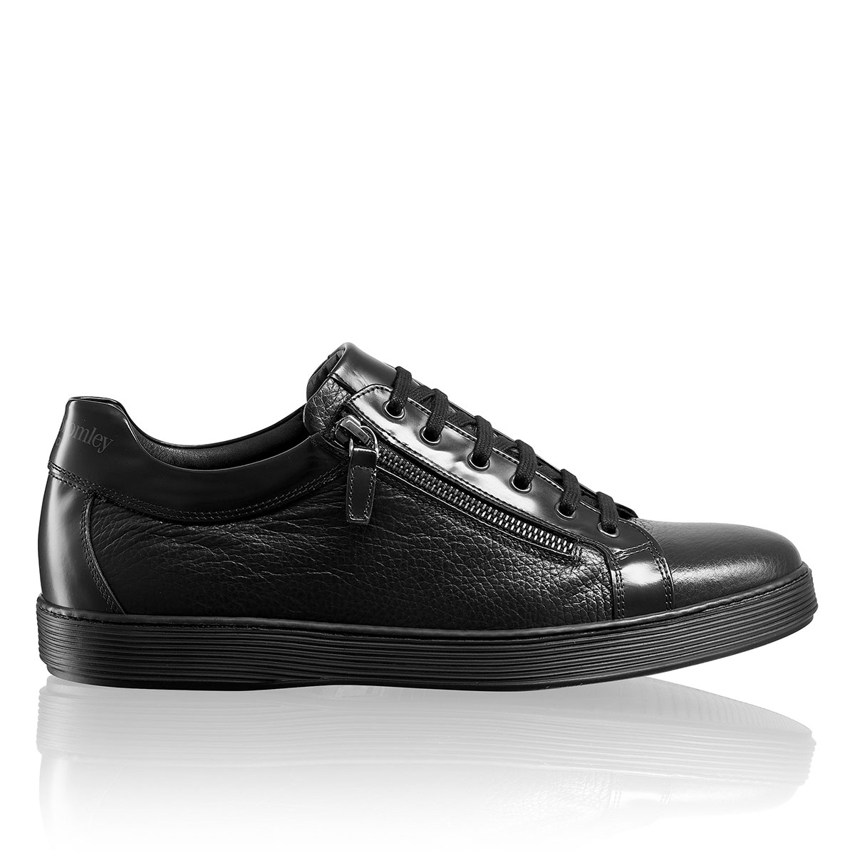 Russell & Bromley MARSEILLE Lace Up With Zip Trim