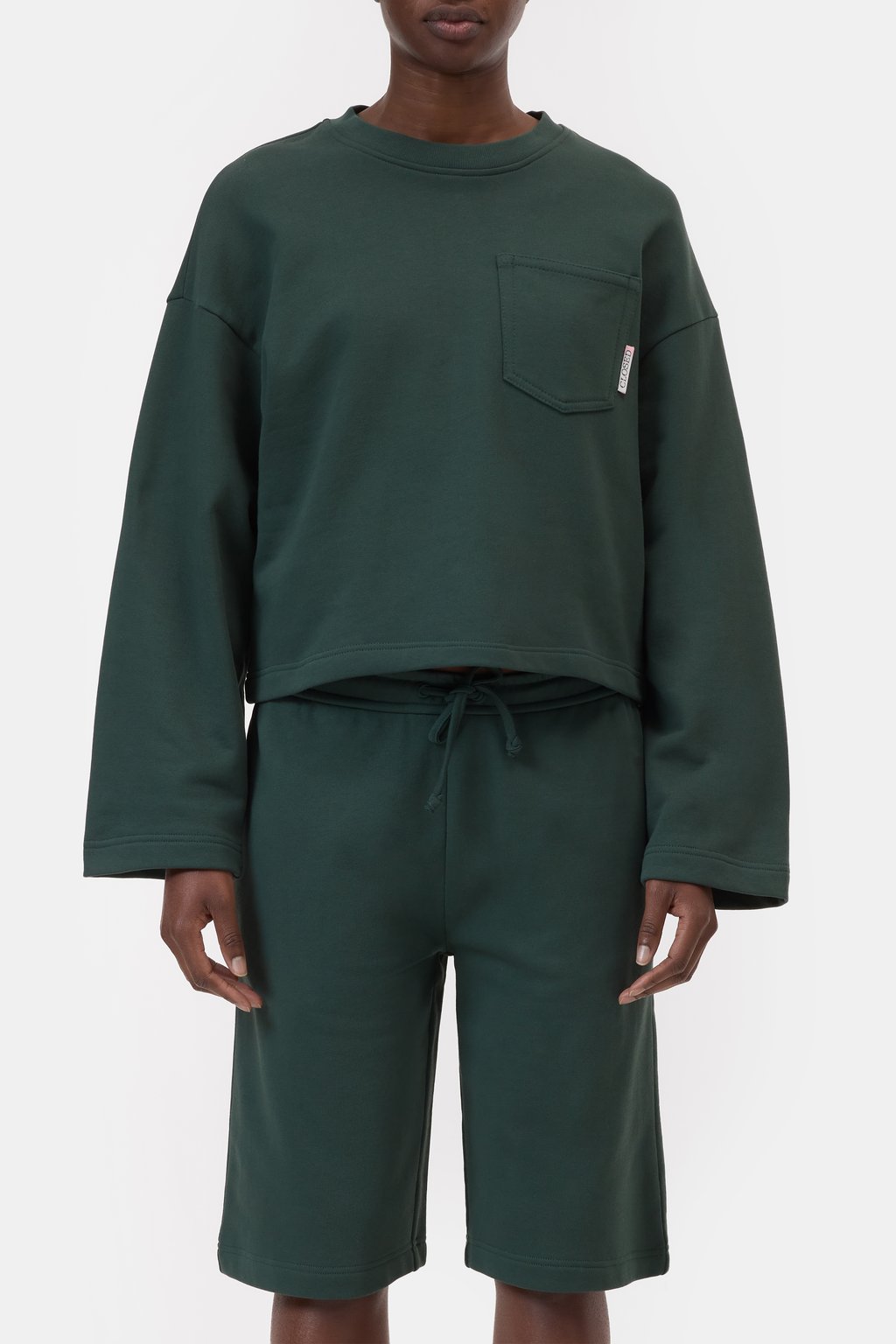 Crewneck-Sweatshirt aus Bio-Baumwolle