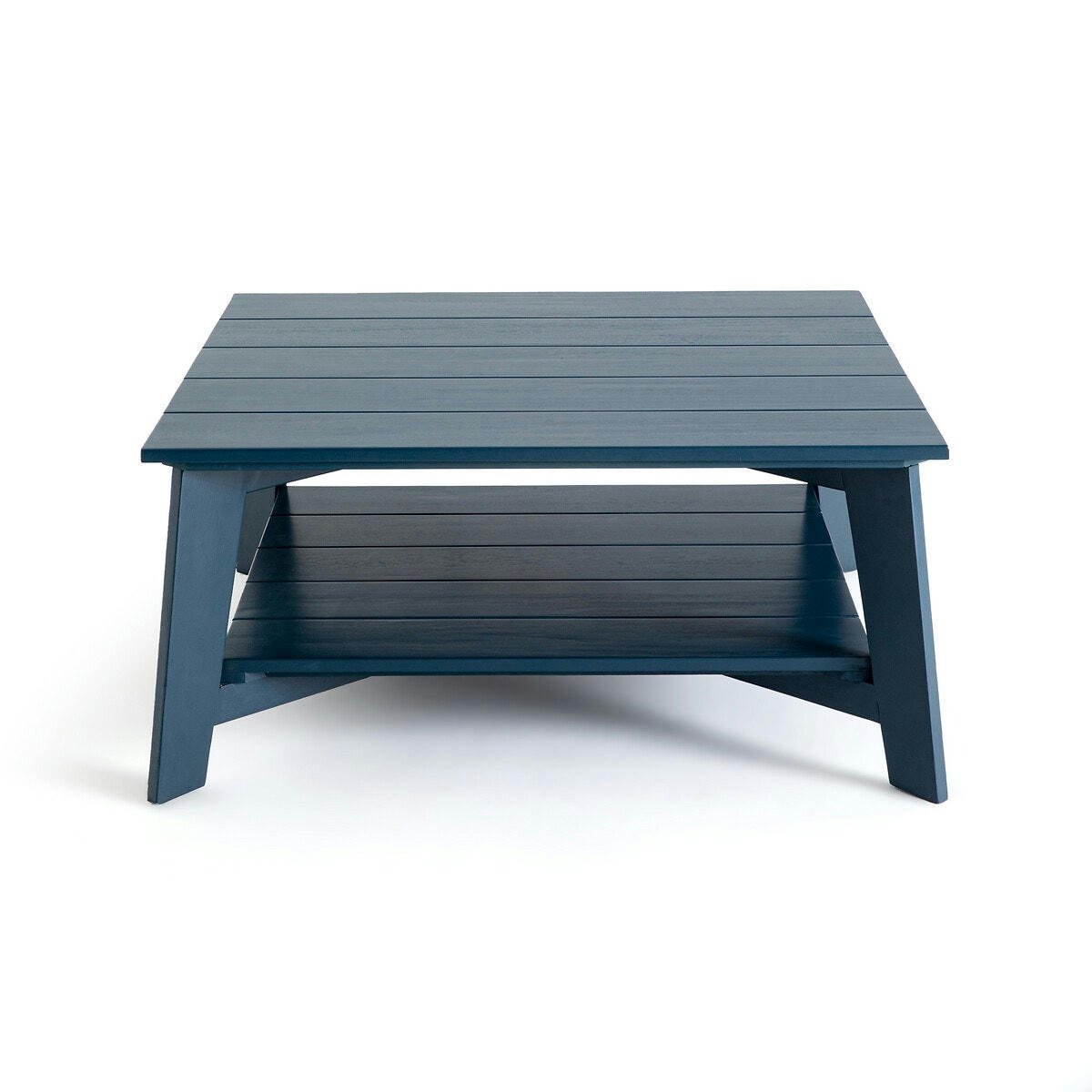 Table basse de jardin double plateau acacia Réphir