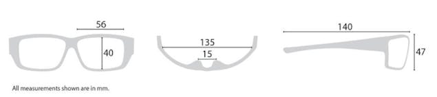 Tonic Mo Polarised Sunglasses with Glass Grey Photochromic Lens & Black Frame