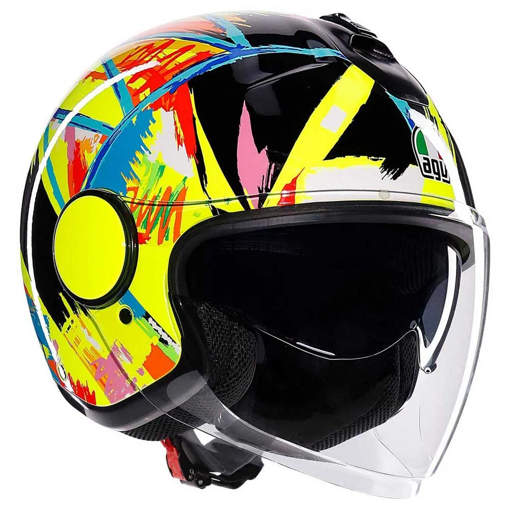 AGV Eteres Rossi Winter Test 2019 E2206 open face helmet