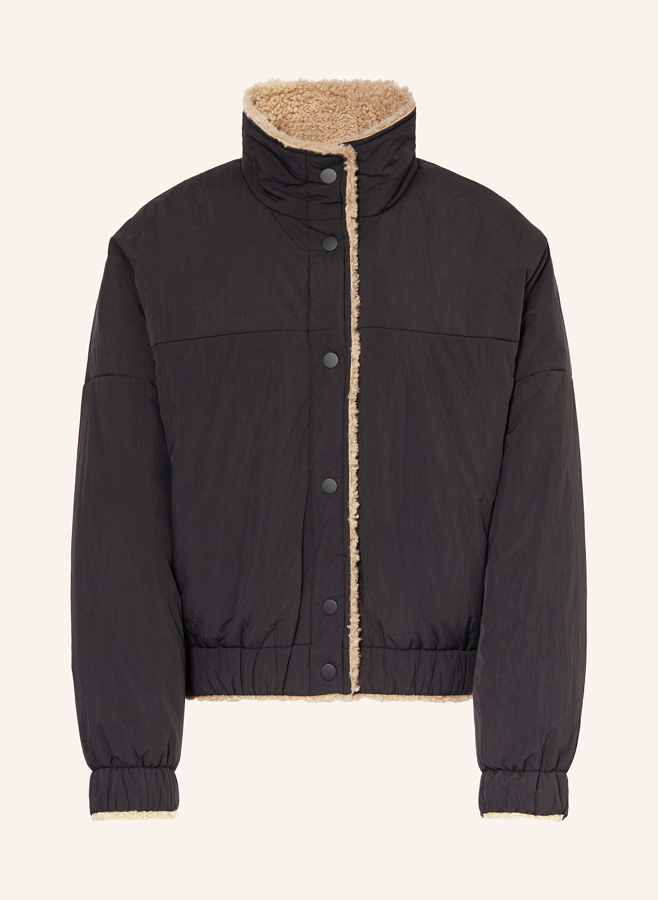 LANIUS Teddyfell-Jacke zum Wenden