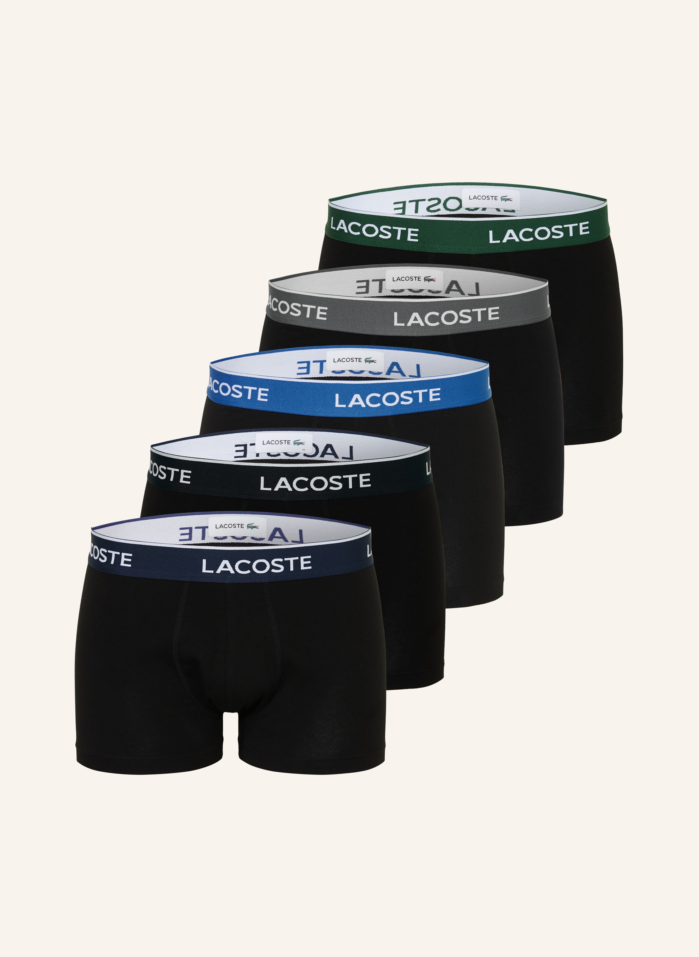 LACOSTE 5er-Pack Boxershorts