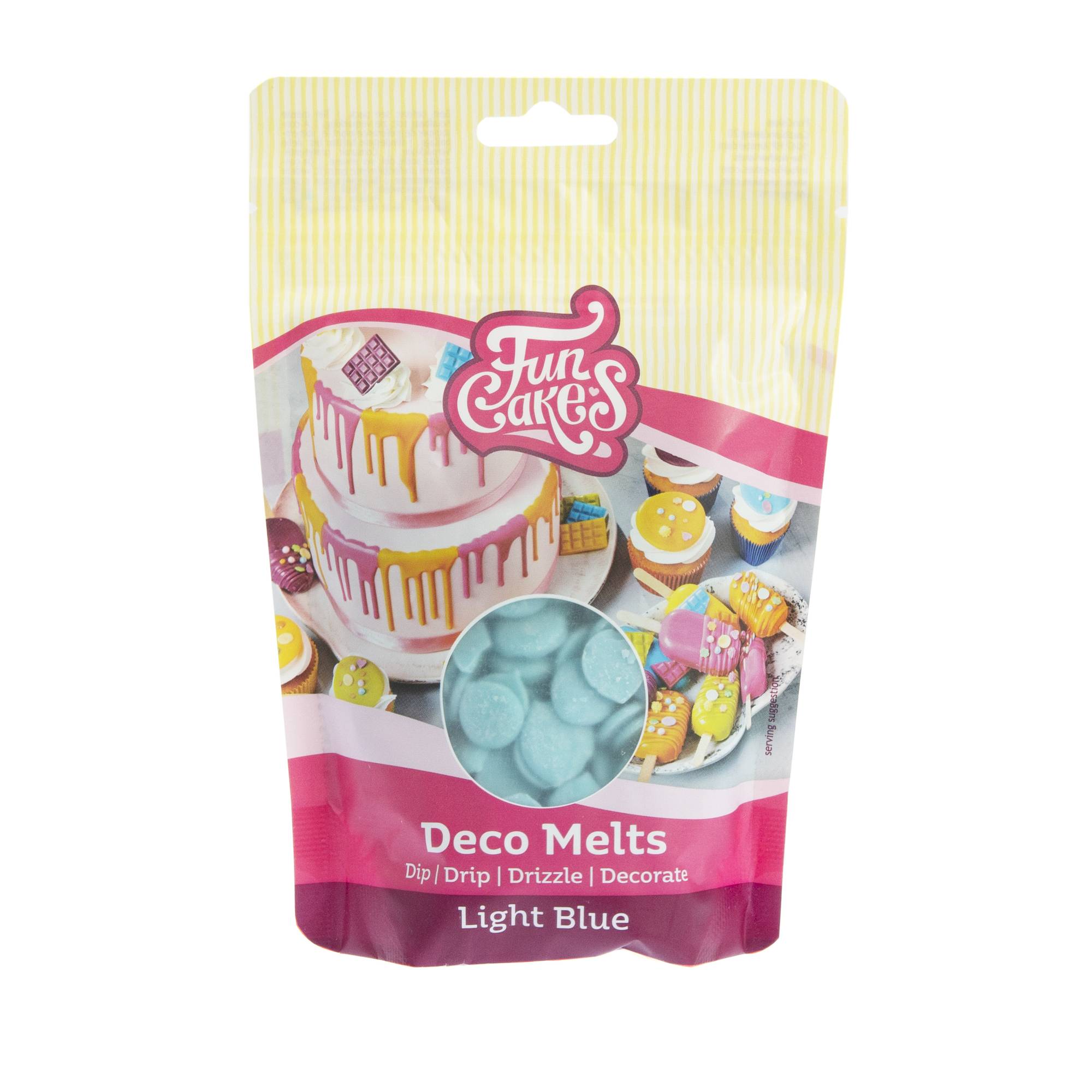 Funcakes Light Blue Deco Melts 250g
