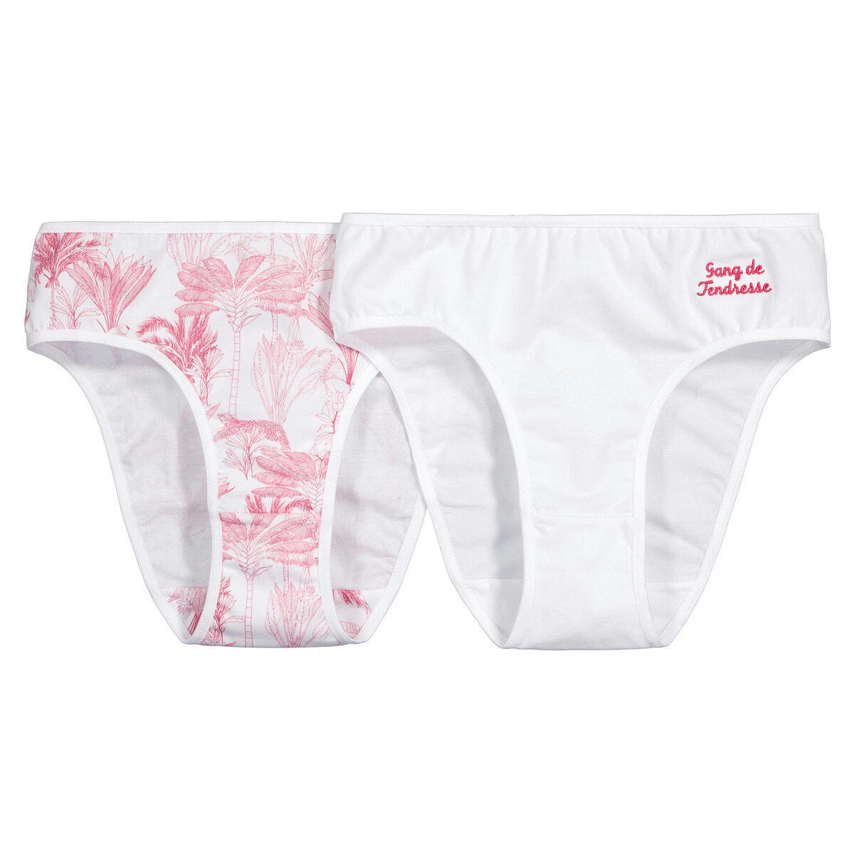 Lot de 2 culottes en coton fabriquées en France