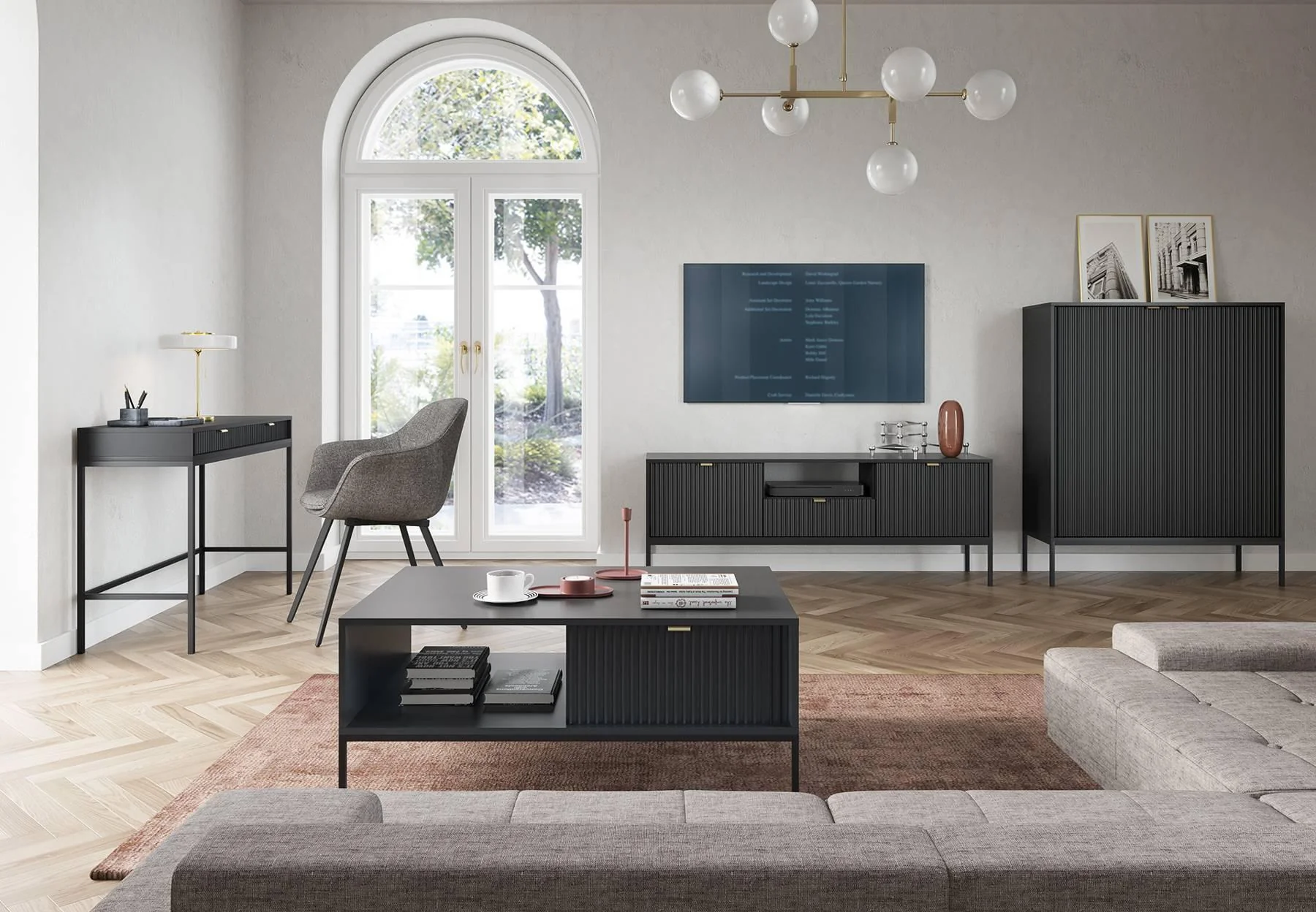 Dressoir Louis 2 deurs