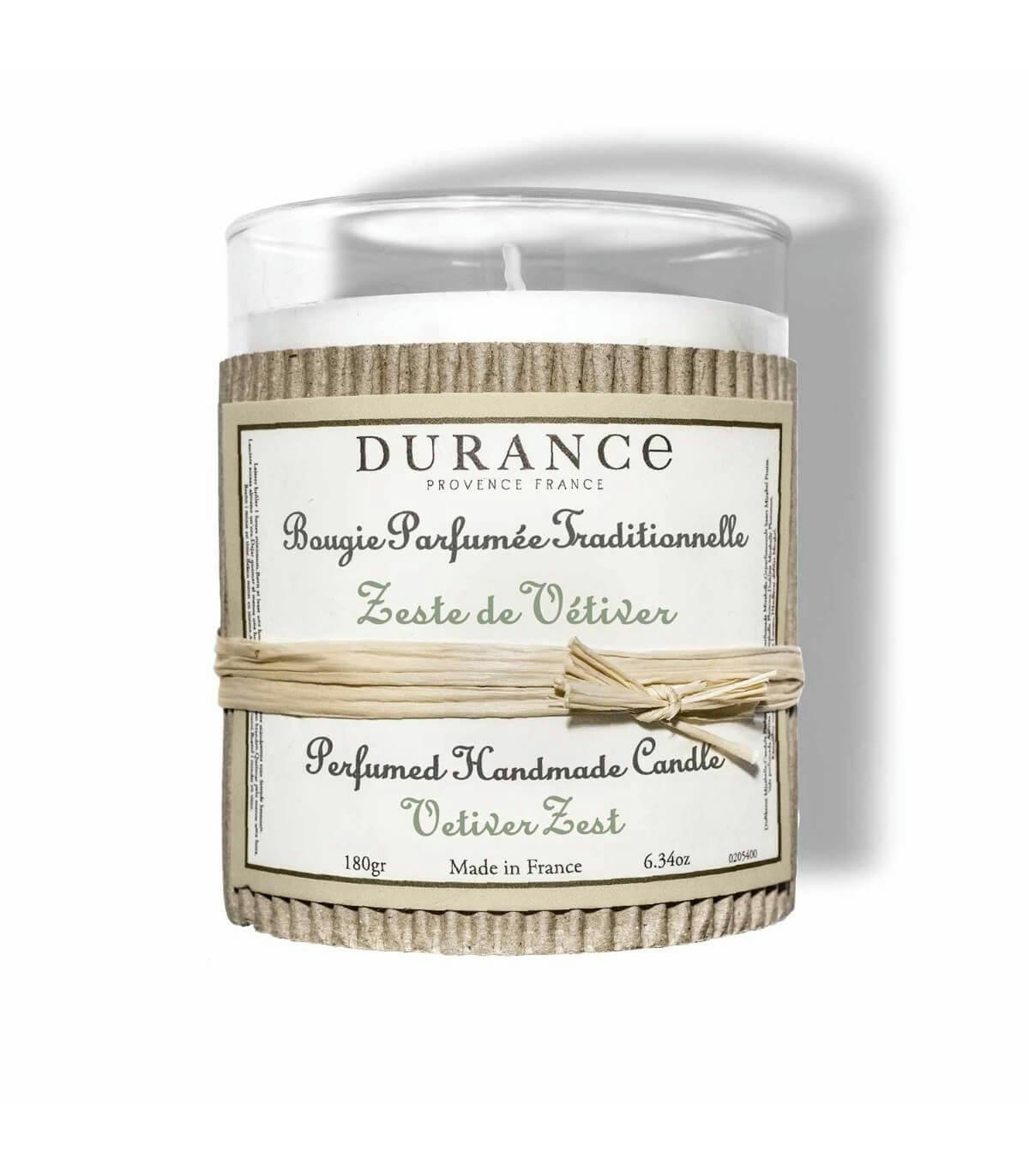 ZESTE DE VÉTIVER - Bougie parfumée zeste de vétiver