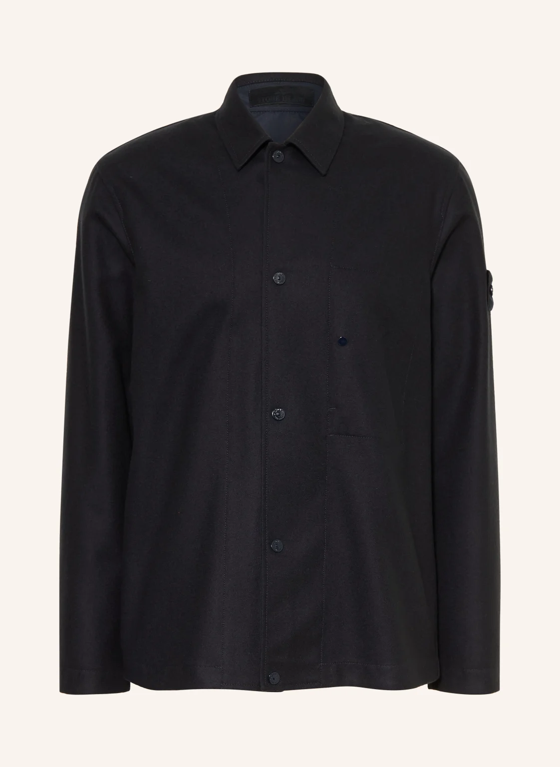 STONE ISLAND Overjacket GHOST aus Flanell