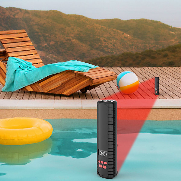 Compresseur Air Portable FISHTEC électrique LCD 10 Bars Lampe Embouts