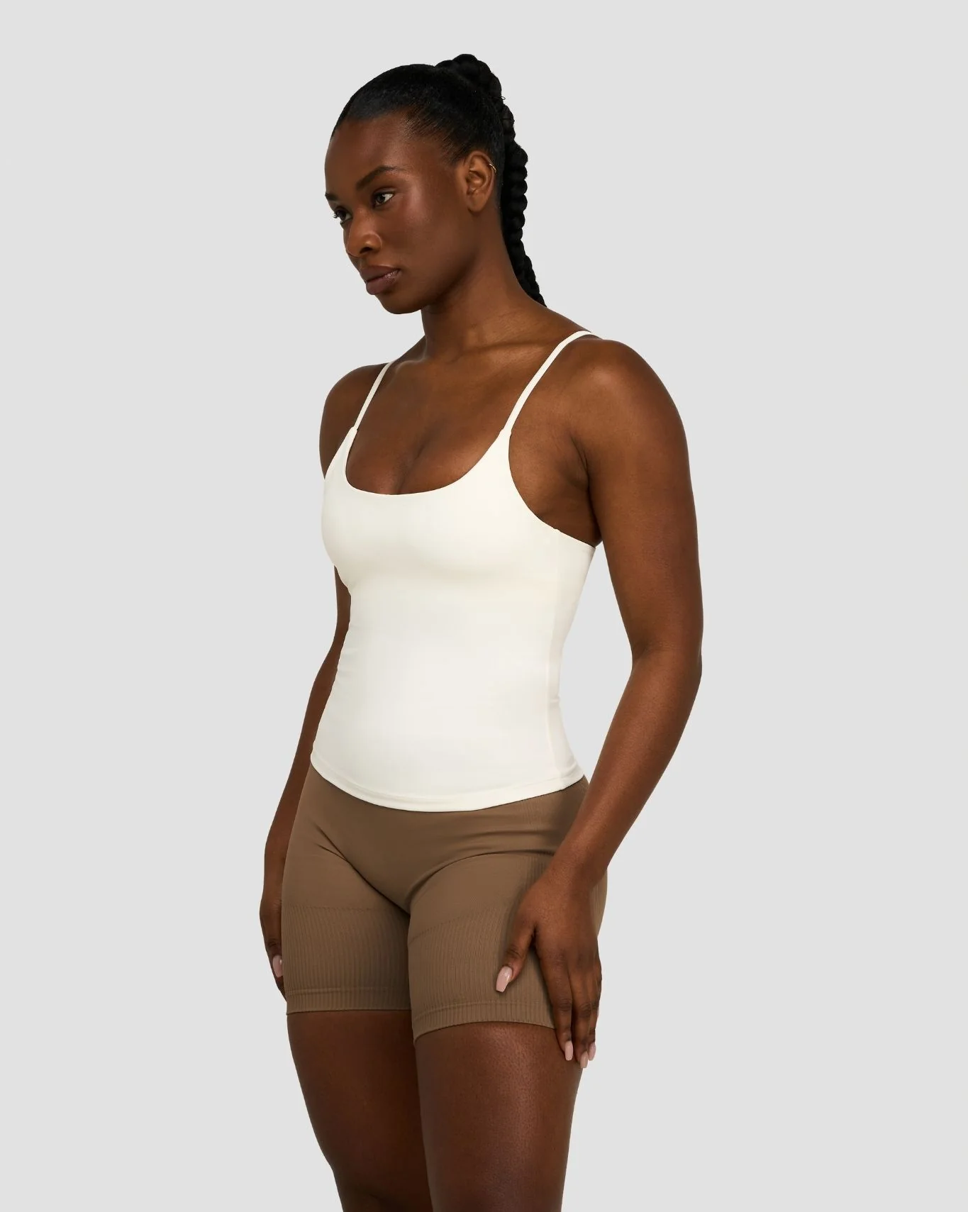 Elevate™ Sculpting Seamless Scoop Neck Cami | Cream