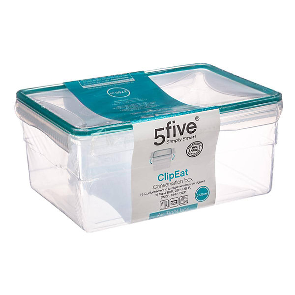 Boîte de conservation plastique 375L ClipEat - 5Five