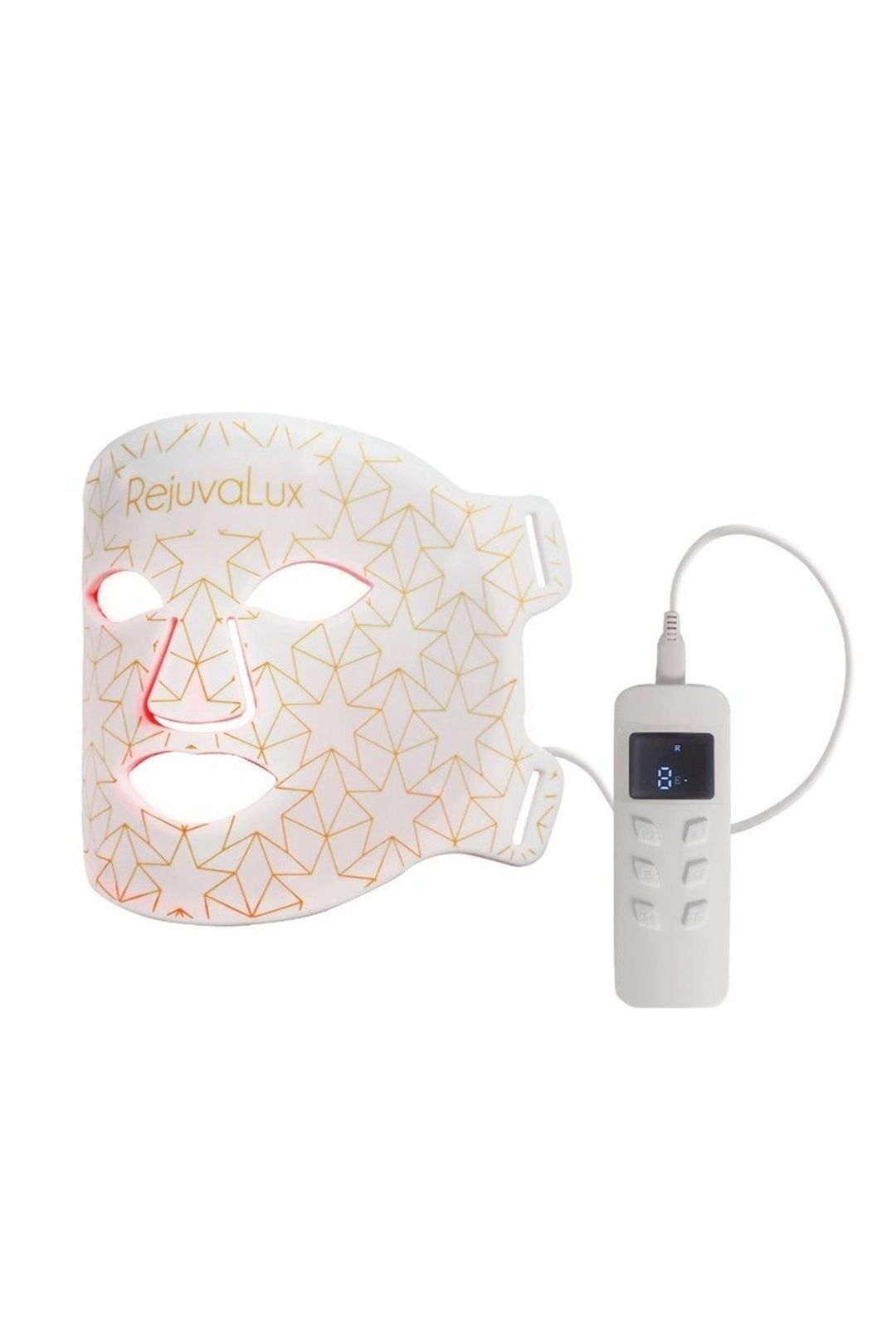 Beautaholics RejuvaLux Advanced LED Light Therapy Mask With Near-Infrared