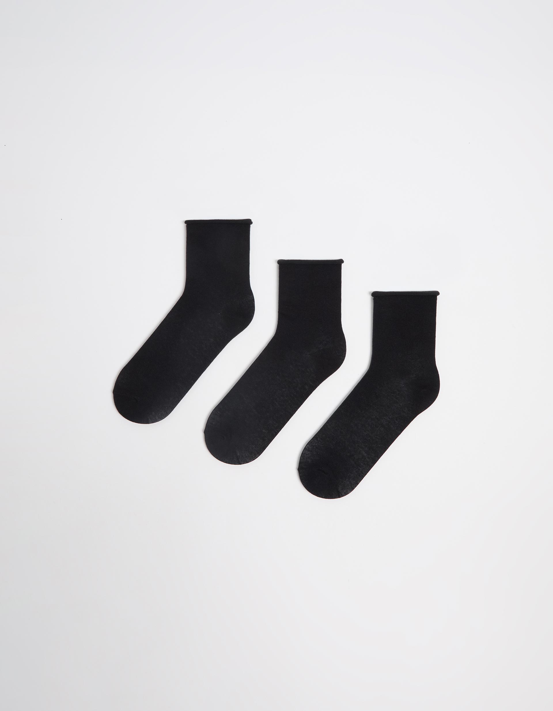 Pack 3 Pares de Meias, Mulher, Preto